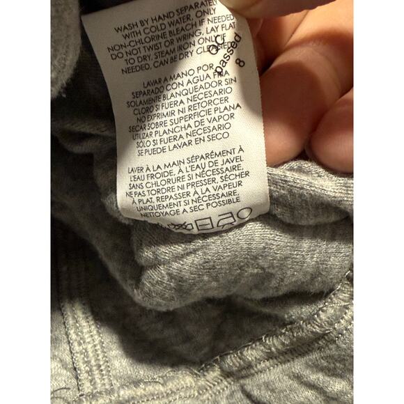 Cabi Quilted Jacket Peacoat 100% Cotton Women's Size Medium Gray 3182 216051 - Picture 9 of 10